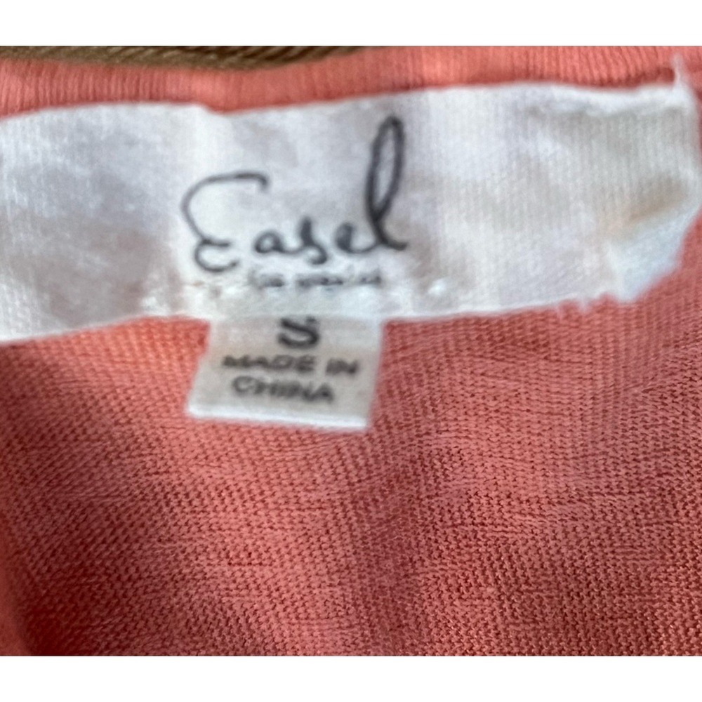 Easel Boho Hippie Color-Block Tie Straps Soft Cot… - image 4